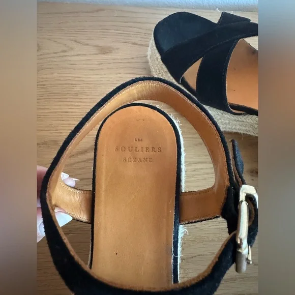 Sézane | Manon Espadrilles | Black - Picture 15 of 17